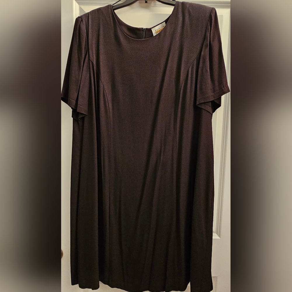 Kathryn Deene 22W Black Dress